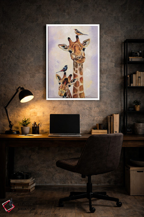 تابلو دکوراتیو گریس و دریما اثر کارن وبر - D6W