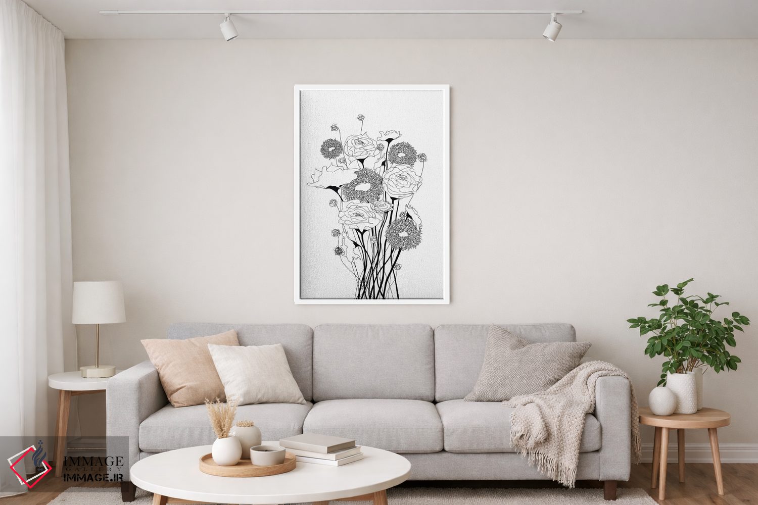 تابلو مینیمال دسته وحشی ۱ اثر کیلیگ وولد - D5W