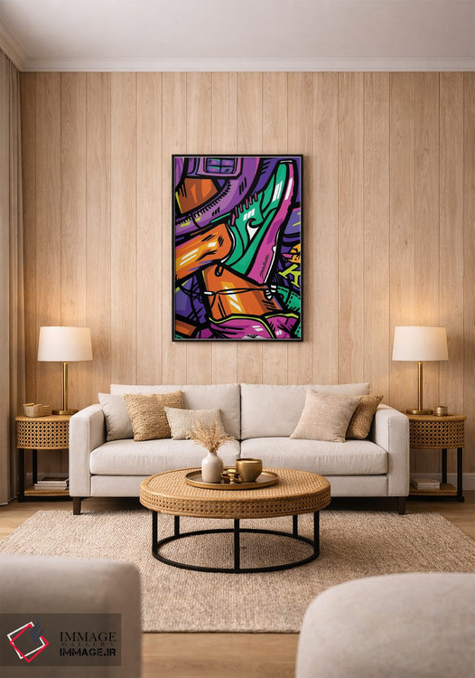 تابلو دکوراتیو نایکی اثر ساندرا کوالسکی - D2B