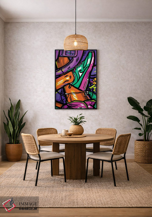 تابلو دکوراتیو نایکی اثر ساندرا کوالسکی - D4B