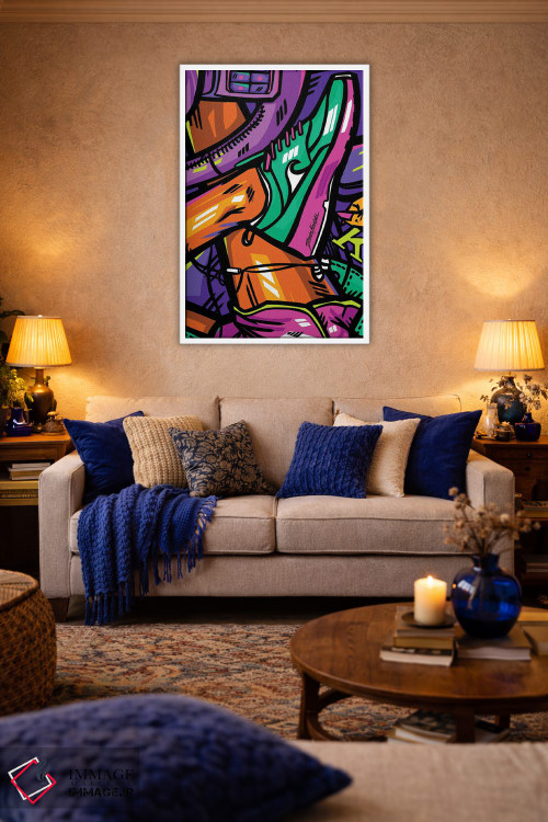 تابلو دکوراتیو نایکی اثر ساندرا کوالسکی - D3W