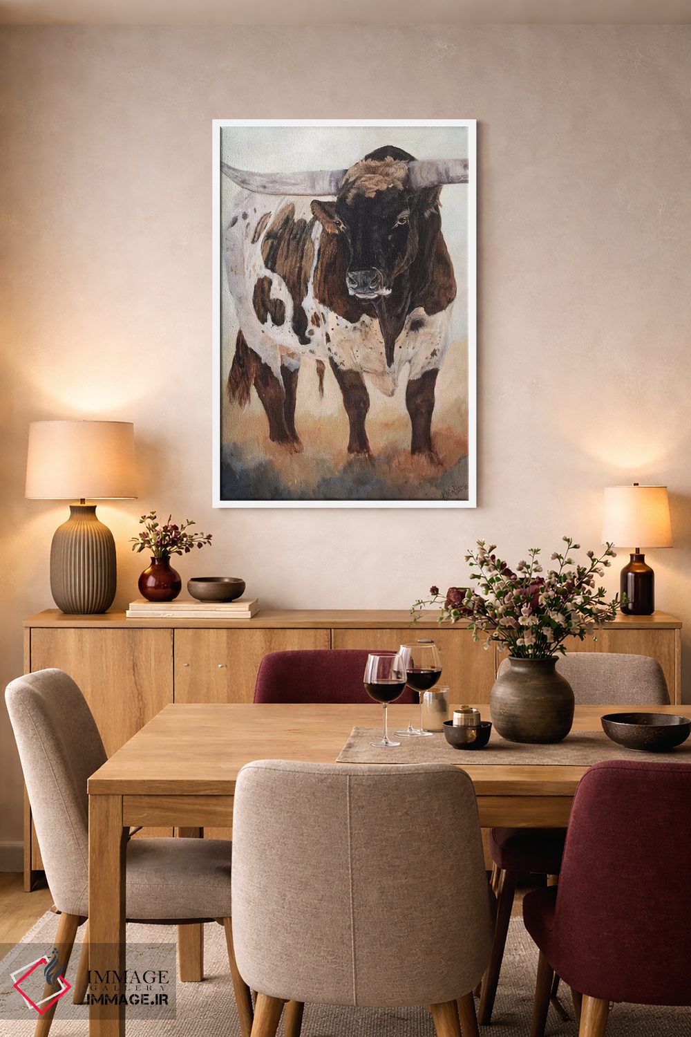 تابلو دکوراتیو بابای بزرگ ۲ اثر کتی وینکلر - D5W