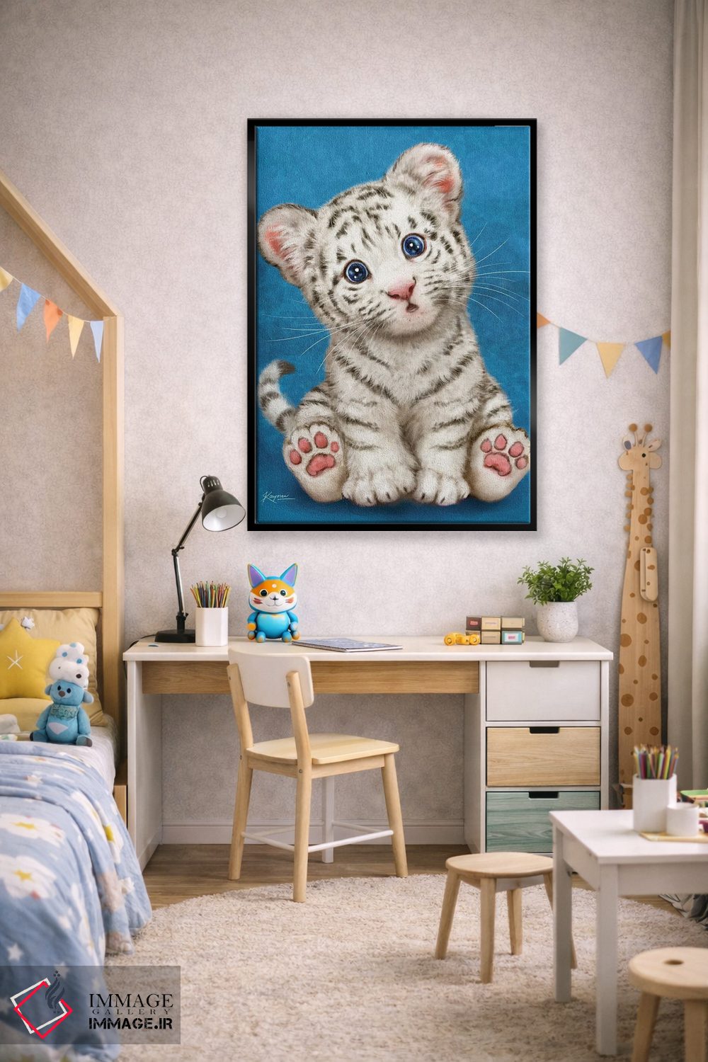 تابلو دکوراتیو هان؟ اثر کایومی هارای - D2B