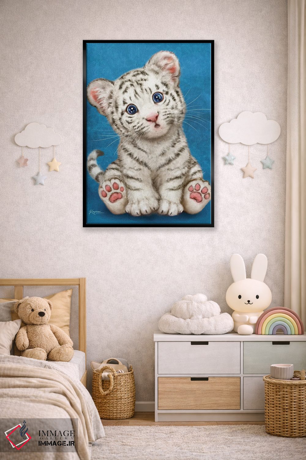 تابلو دکوراتیو هان؟ اثر کایومی هارای - D5B