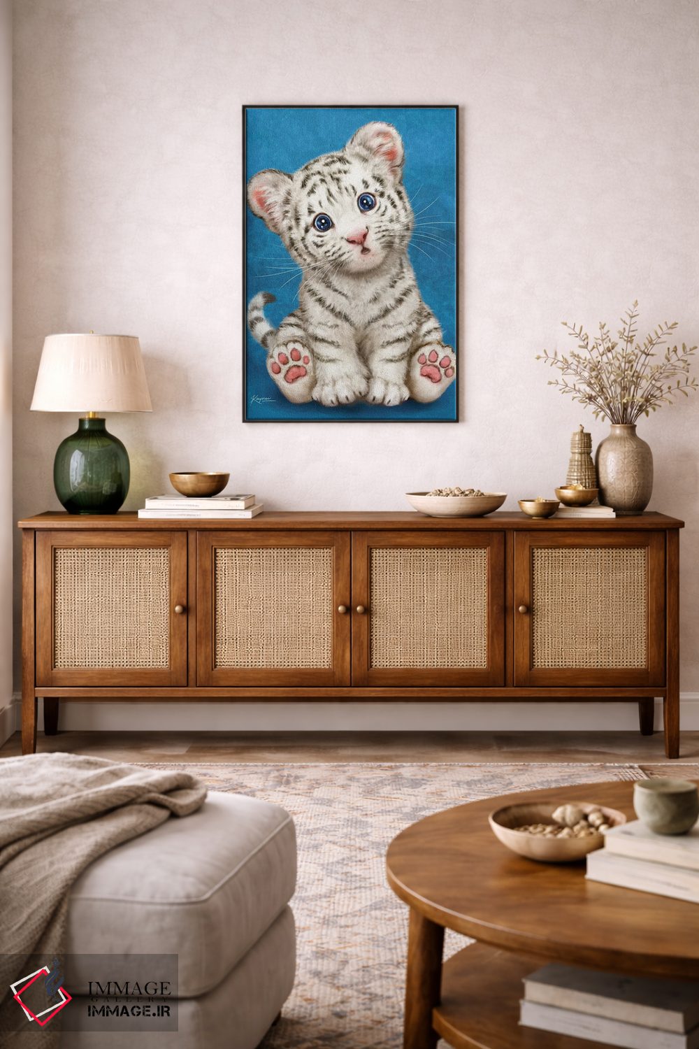 تابلو دکوراتیو هان؟ اثر کایومی هارای - D4B