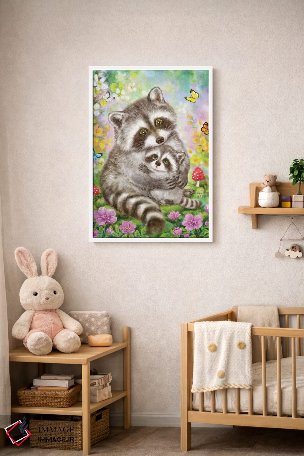 تابلو دکوراتیو در آغوش مادر اثر کایومی هارای - D3W