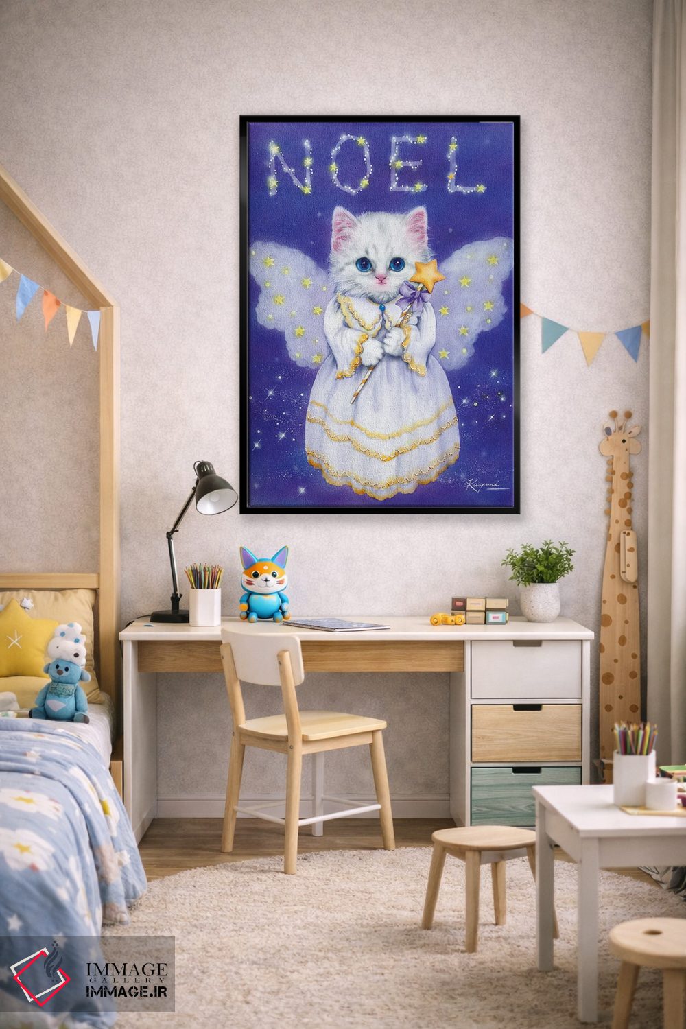 تابلو دکوراتیو نوئل اثر کایومی هارای - D2B