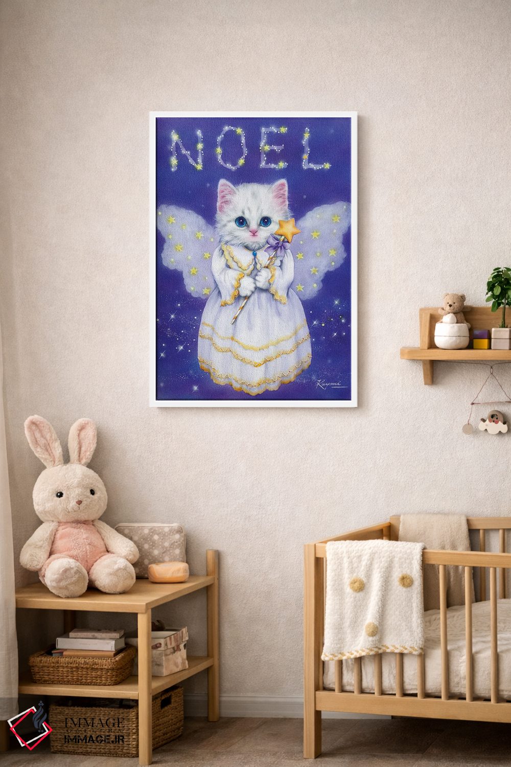 تابلو دکوراتیو نوئل اثر کایومی هارای - D3W