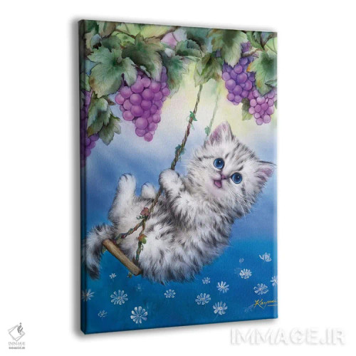 تابلو دکوراتیو تاب اثر کایومی هارای - نمای پرسپکتیو محصول