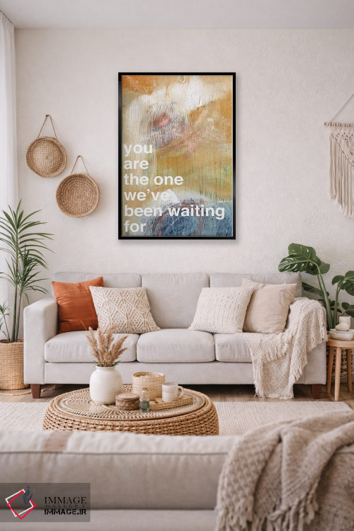 تابلو مدرن تو همان کسی هستی I اثر کنت یانگستروم - D3B