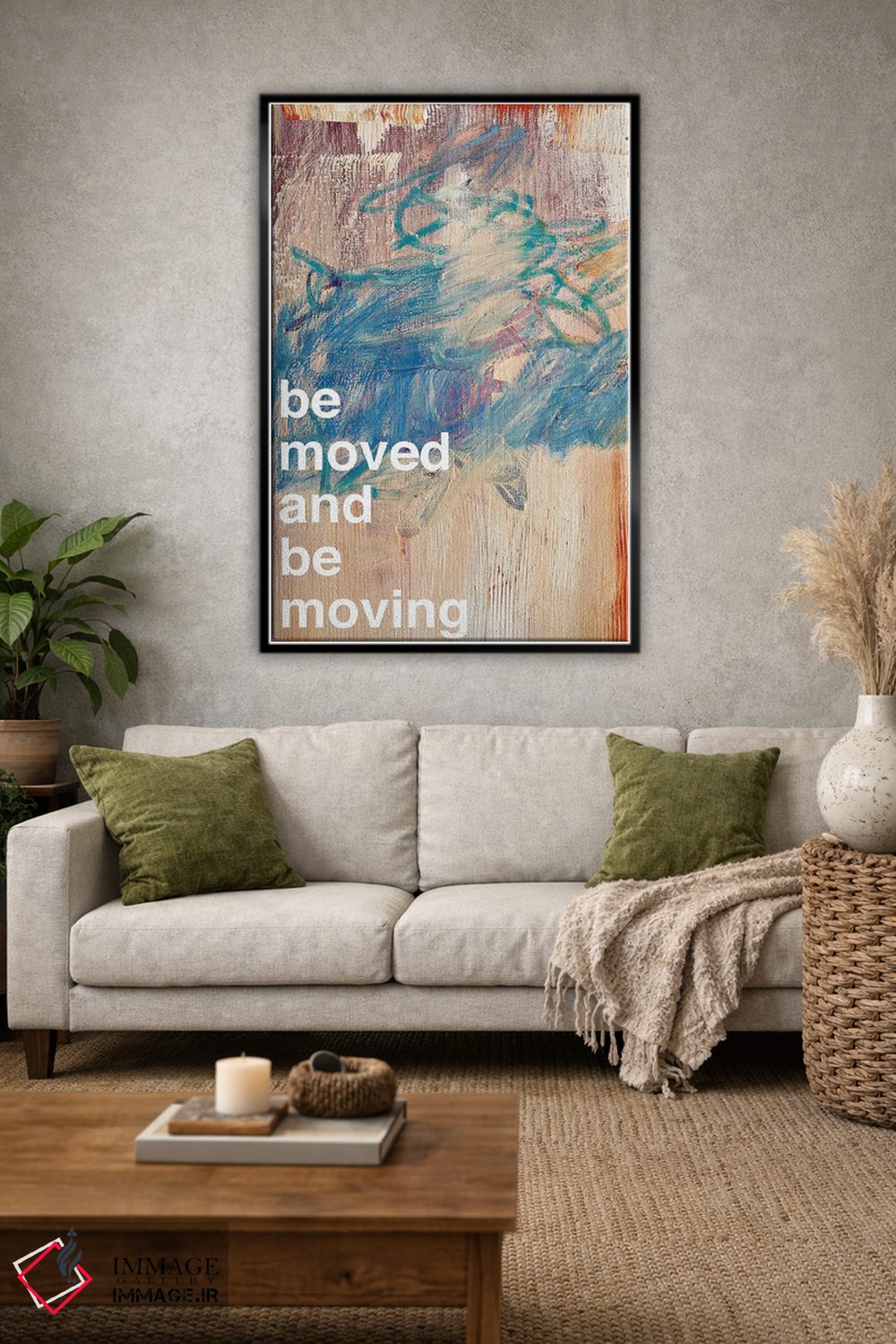 تابلو مدرن تکان بخور I اثر کنت یانگستروم - D1B