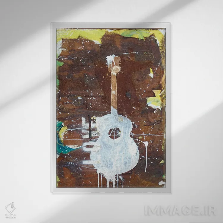 تابلو مدرن اولین عشق اثر کنت یانگستروم - نمای قابدار سفید