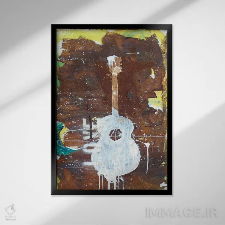 تابلو مدرن اولین عشق اثر کنت یانگستروم - نمای قابدار مشکی