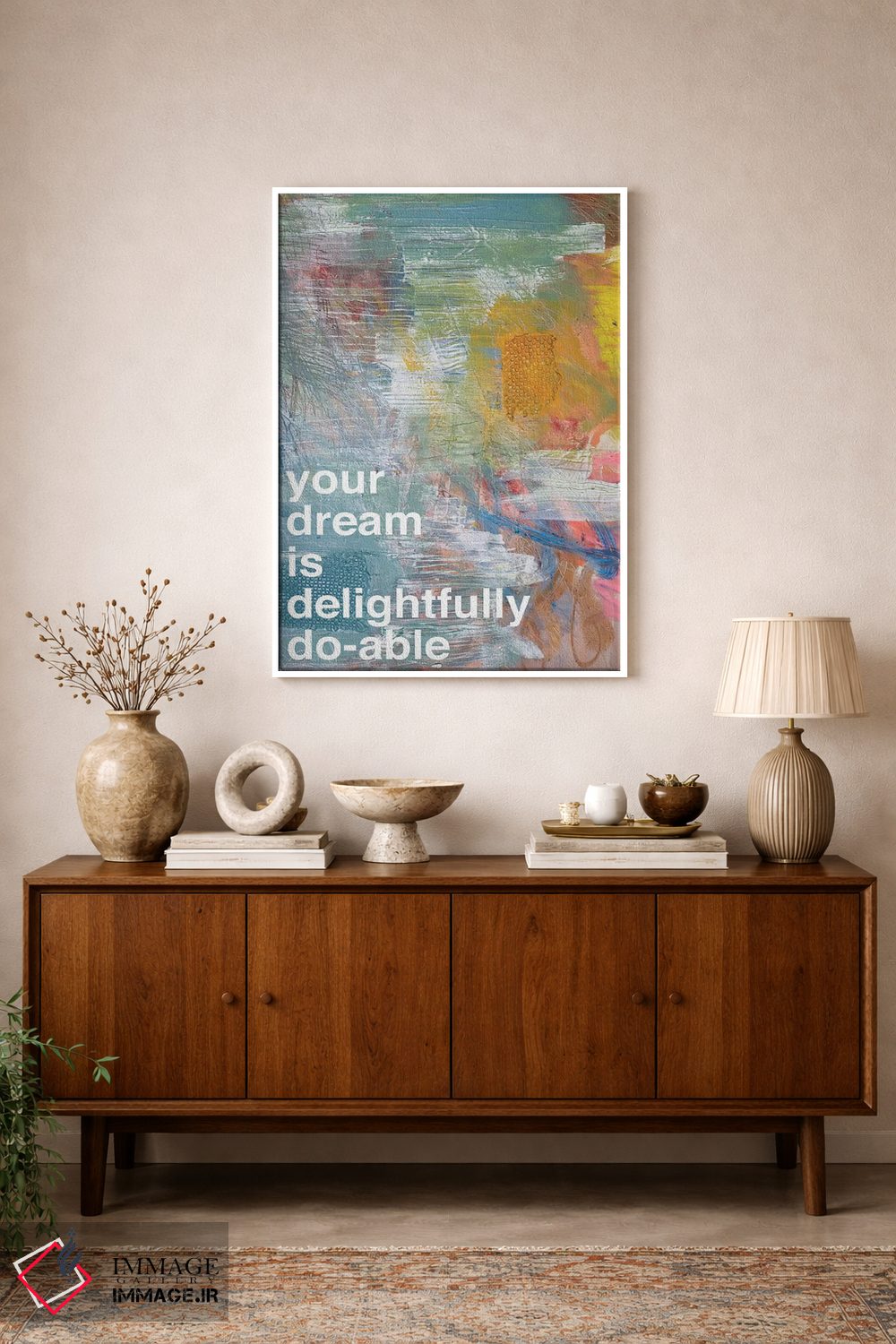 تابلو مدرن رویای تو II اثر کنت یانگستروم - D1W