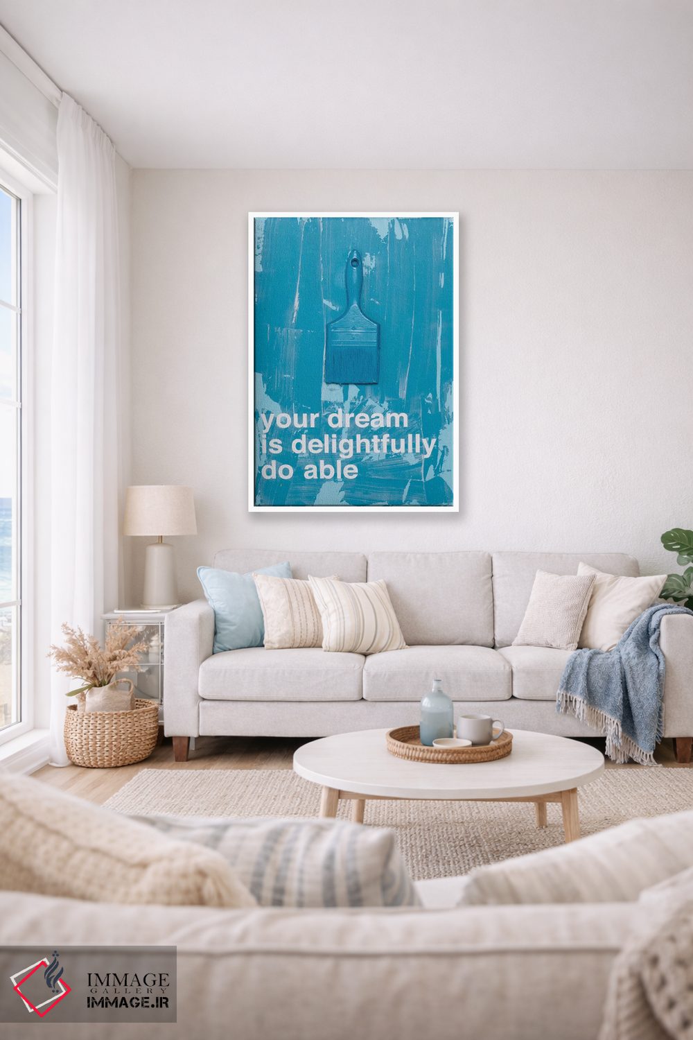 تابلو مدرن رویای تو III اثر کنت یانگستروم - D2W