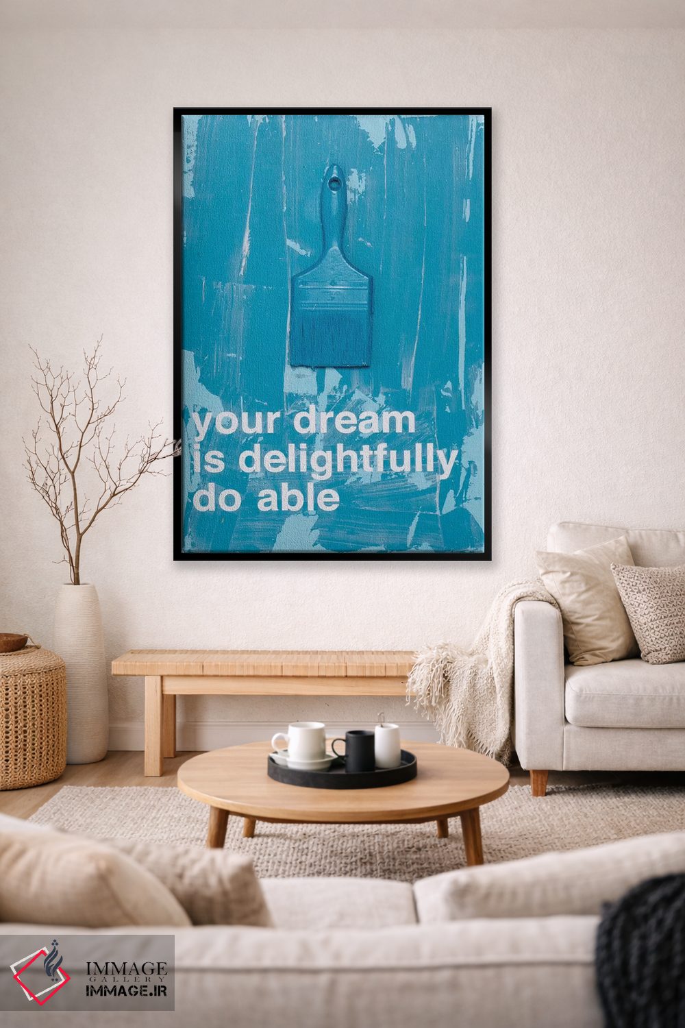 تابلو مدرن رویای تو III اثر کنت یانگستروم - D3B