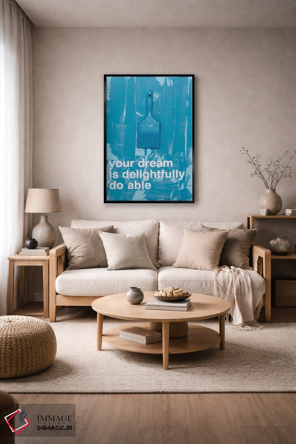 تابلو مدرن رویای تو III اثر کنت یانگستروم - D4B