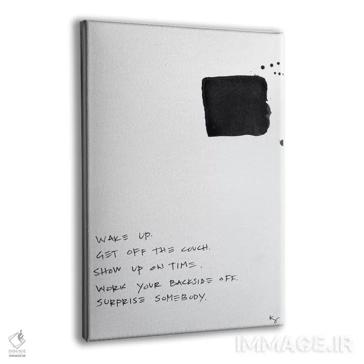 تابلو مینیمال از مبل بلند شو اثر کنت یانگستروم - نمای پرسپکتیو محصول