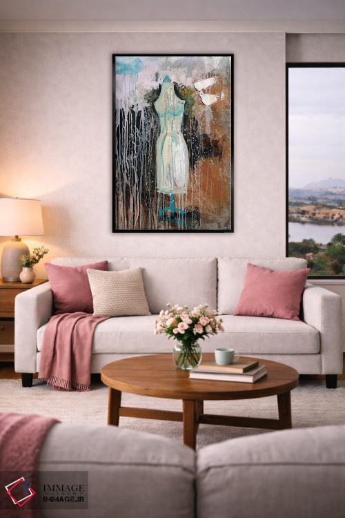 تابلو مدرن لباس زنانه اثر کنت یانگستروم - D5B