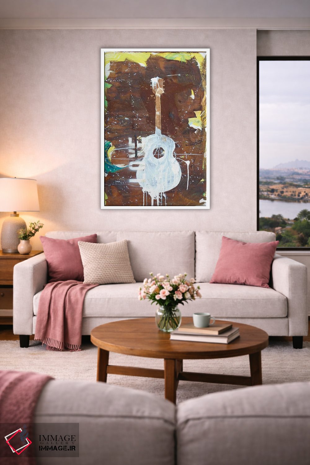 تابلو مدرن اولین عشق اثر کنت یانگستروم - D3W