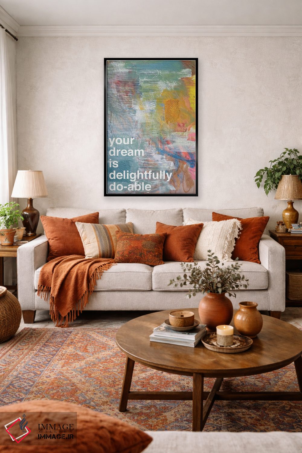 تابلو مدرن رویای تو II اثر کنت یانگستروم - D3B