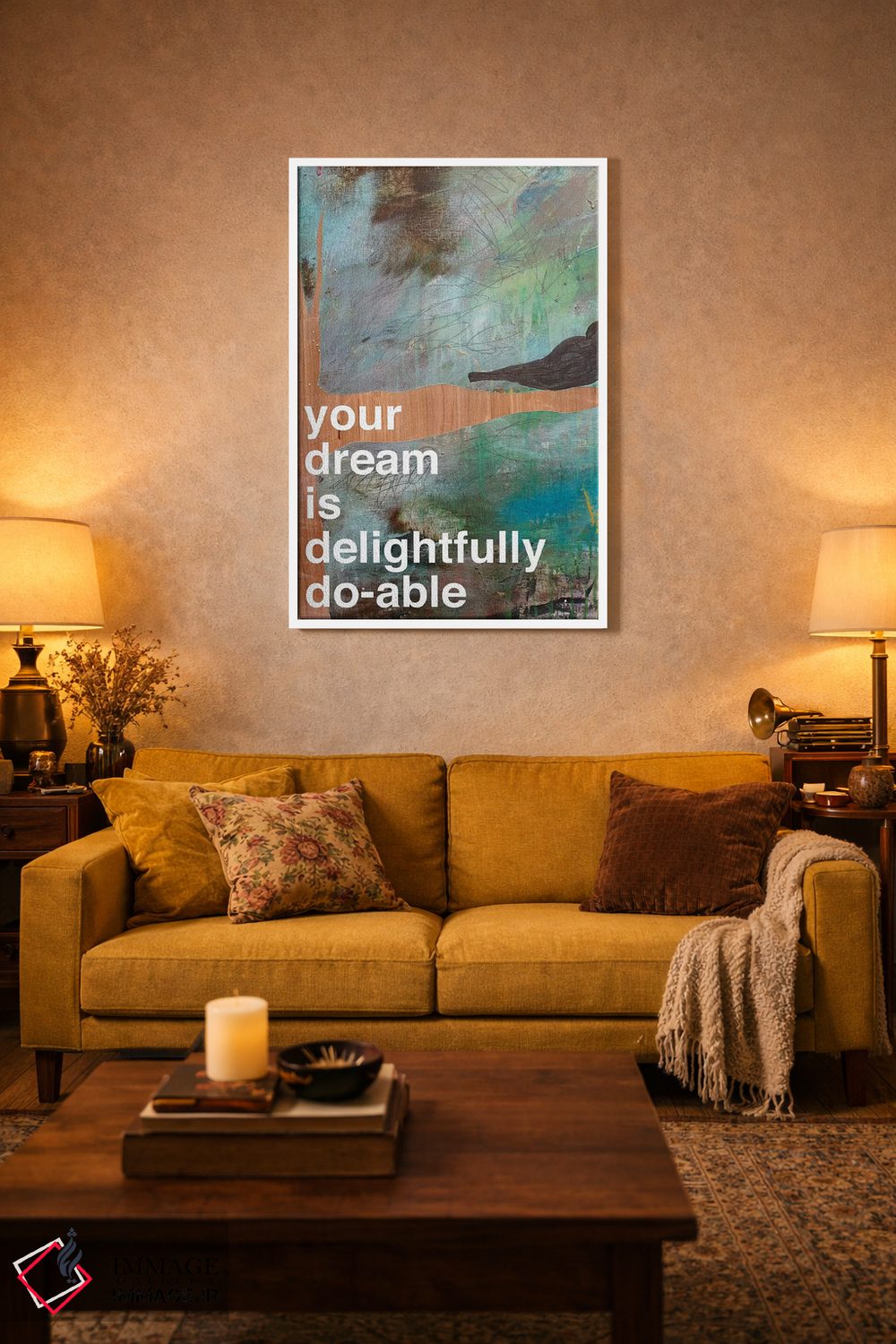 تابلو مدرن رویای تو I اثر کنت یانگستروم - D4W