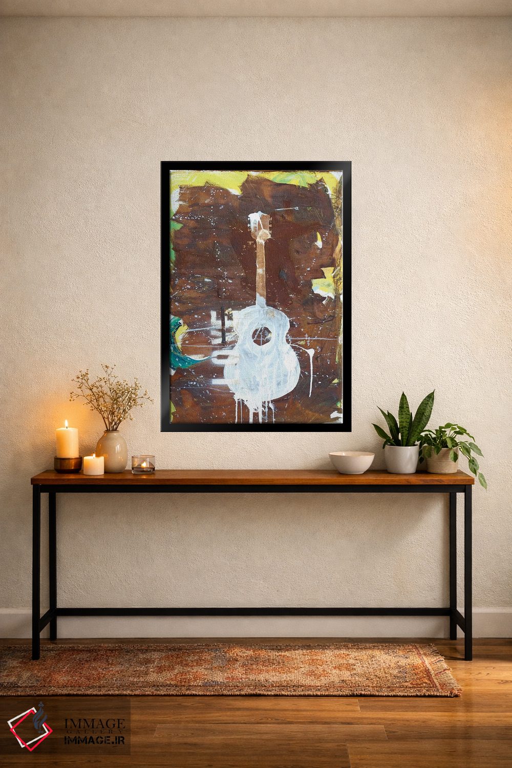 تابلو مدرن اولین عشق اثر کنت یانگستروم - D6B