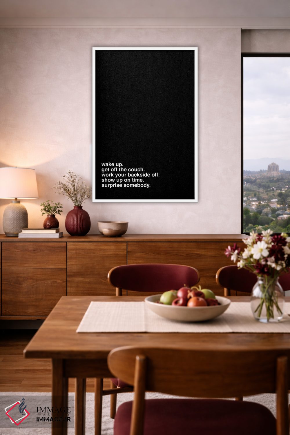 تابلو دکوراتیو بیدار شو اثر کنت یانگستروم - D5W