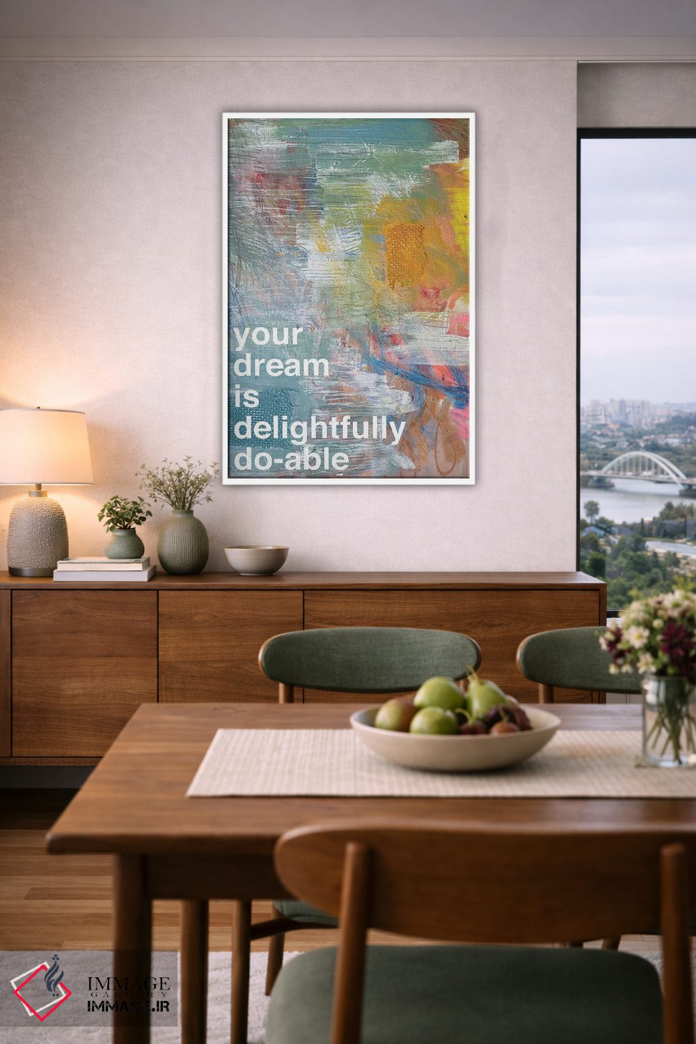 تابلو مدرن رویای تو II اثر کنت یانگستروم - D5W