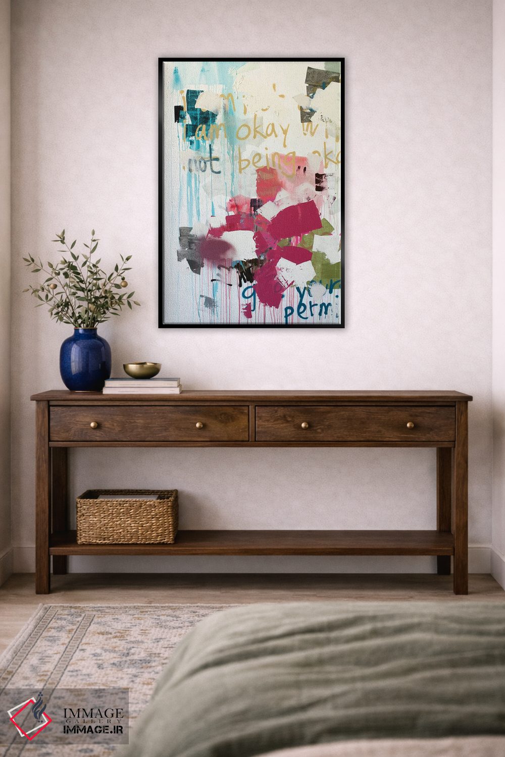 تابلو انتزاعی من خوبم ۳ اثر کنت یانگستروم - D4B