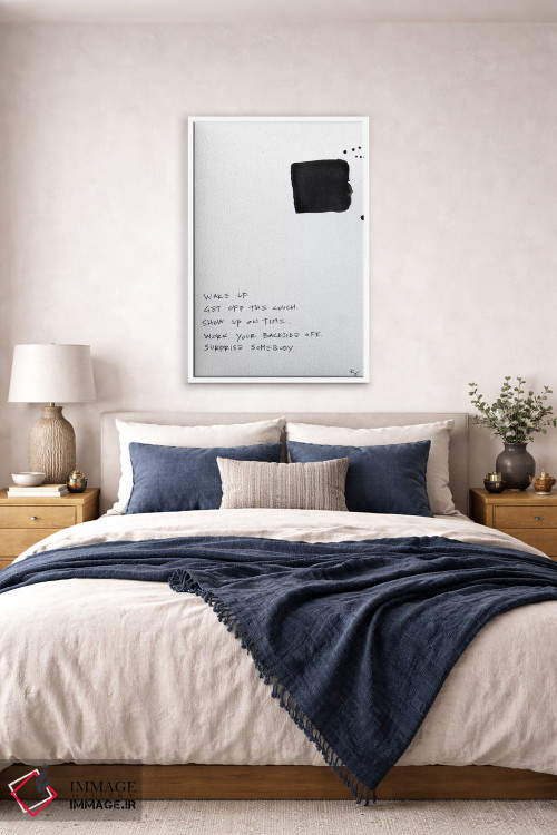 تابلو مینیمال از مبل بلند شو اثر کنت یانگستروم - D6W