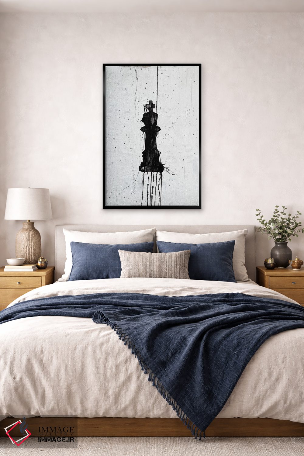 تابلو انتزاعی پادشاه اثر کنت یانگستروم - D5B