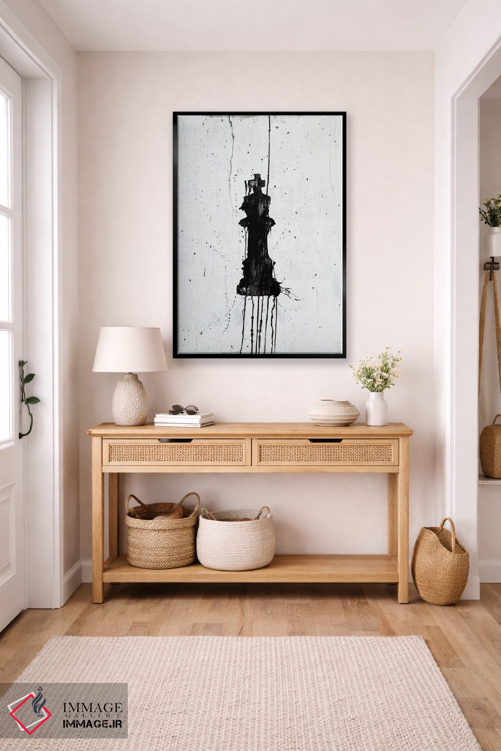 تابلو انتزاعی پادشاه اثر کنت یانگستروم - D4B