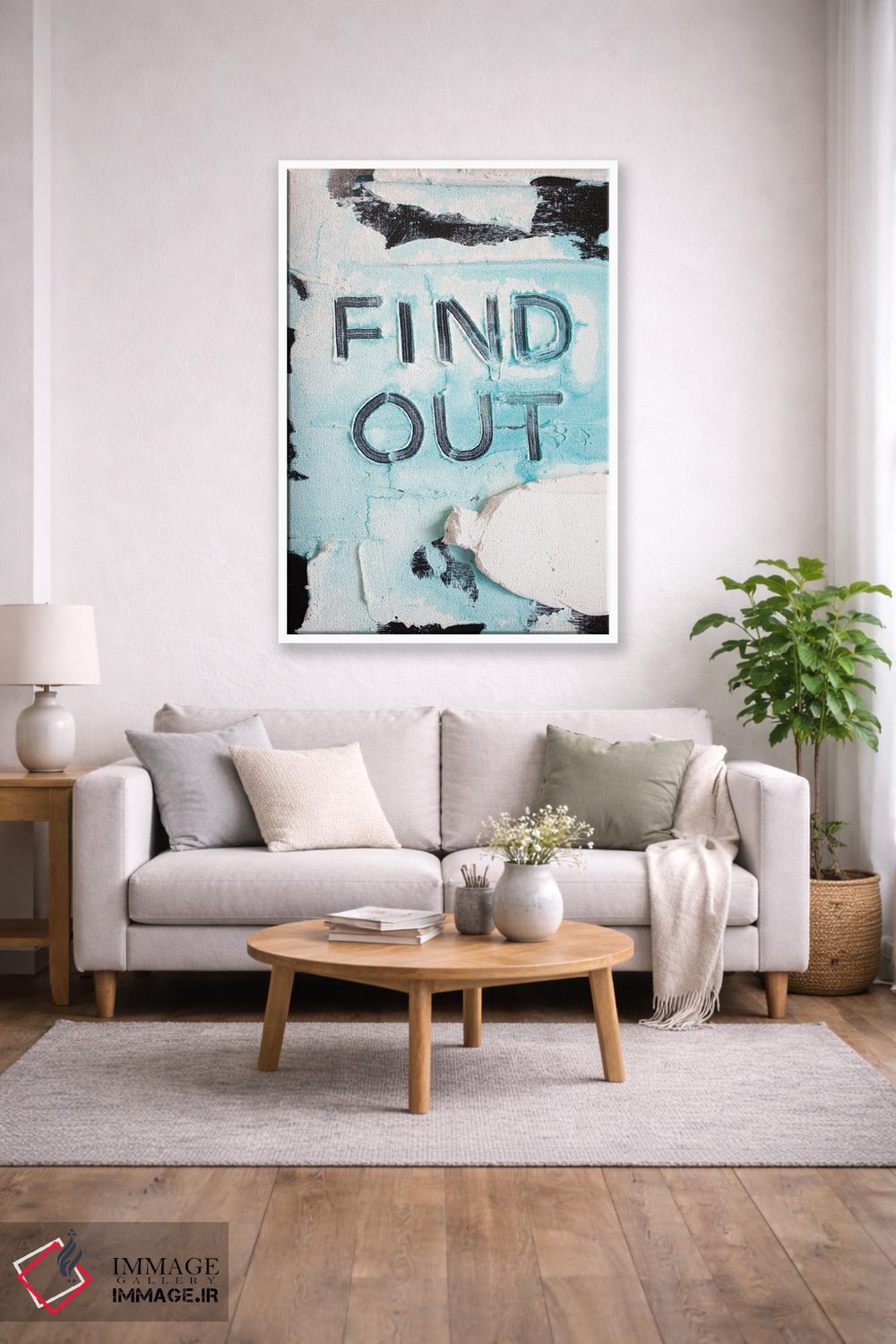 تابلو مدرن کشف کن ۱ اثر کنت یانگستروم - D1W
