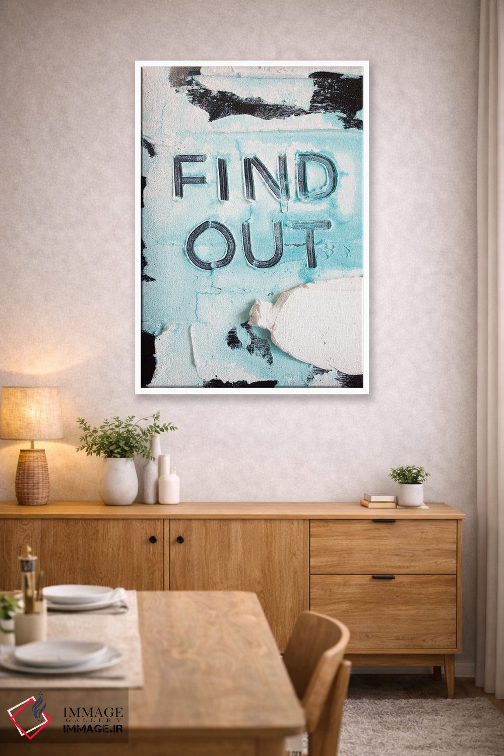 تابلو مدرن کشف کن ۱ اثر کنت یانگستروم - D3W