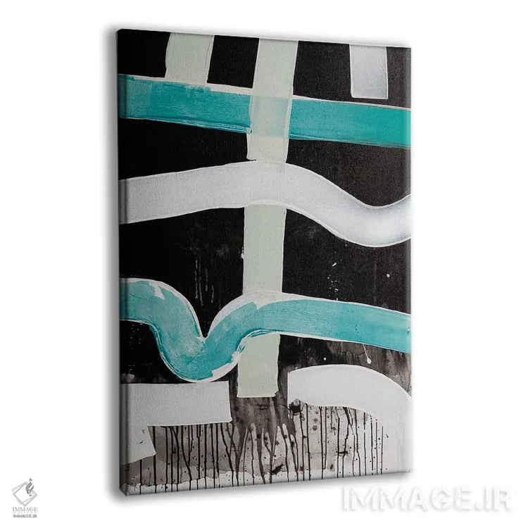 تابلو انتزاعی جکس اثر کنت یانگستروم - نمای پرسپکتیو محصول