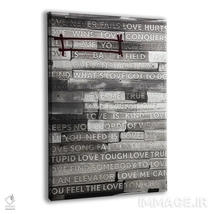 تابلو مدرن عشق چه ربطی به این دارد؟ اثر کنت یانگستروم - نمای پرسپکتیو محصول