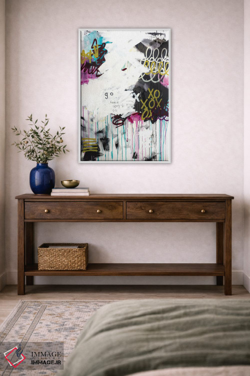 تابلو مدرن برو دنبال یک داستان اثر کنت یانگستروم - D3W