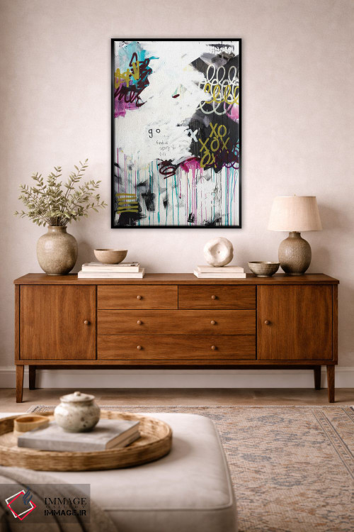 تابلو مدرن برو دنبال یک داستان اثر کنت یانگستروم - D4B