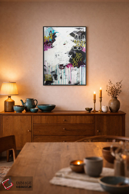 تابلو مدرن برو دنبال یک داستان اثر کنت یانگستروم - D6B