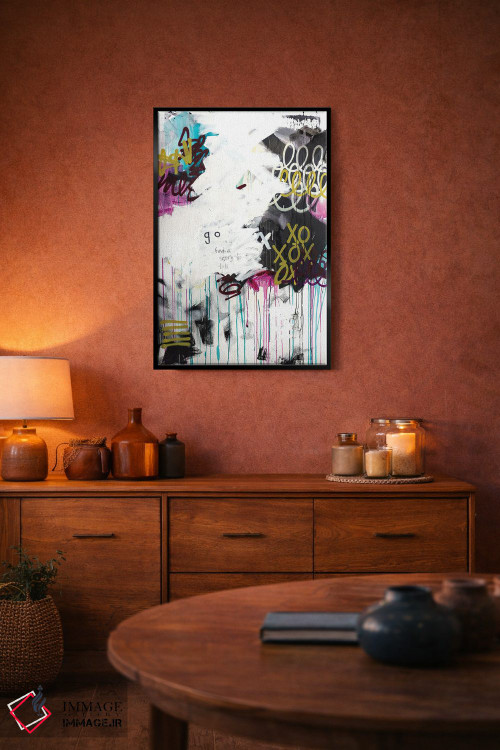 تابلو مدرن برو دنبال یک داستان اثر کنت یانگستروم - D5B