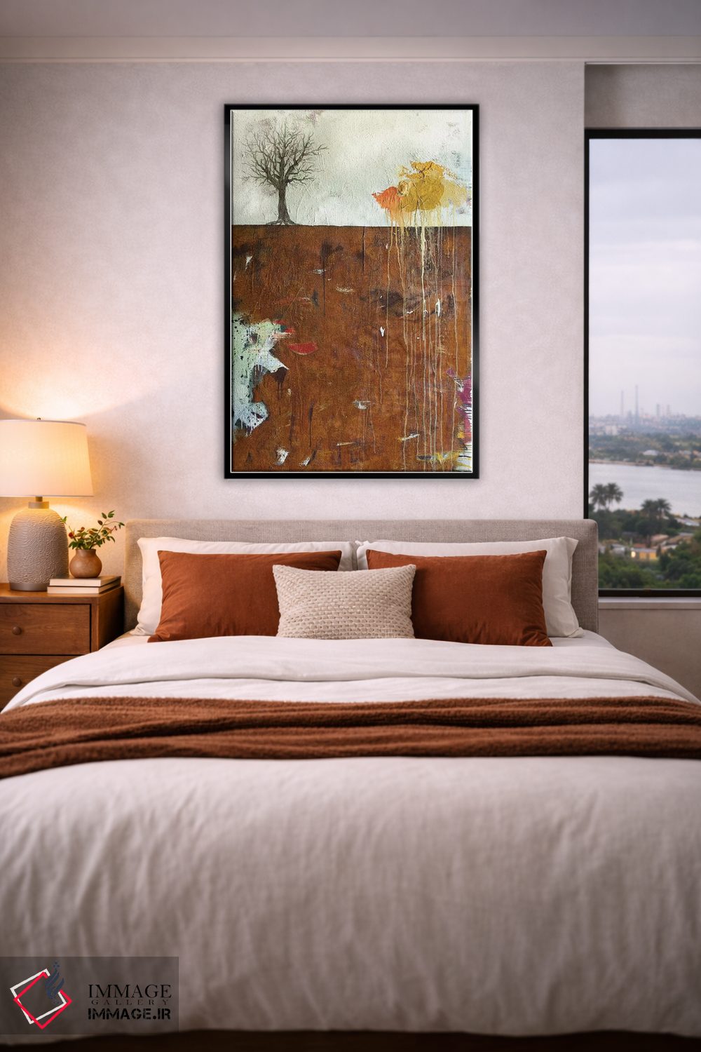 تابلو انتزاعی عمیق اثر کنت یانگستروم - D5B