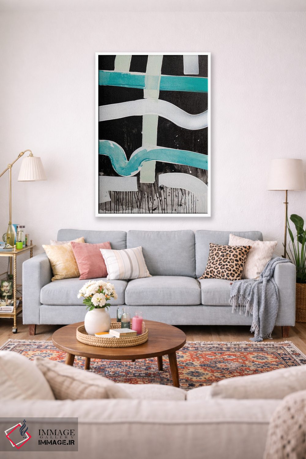 تابلو انتزاعی جکس اثر کنت یانگستروم - D1W