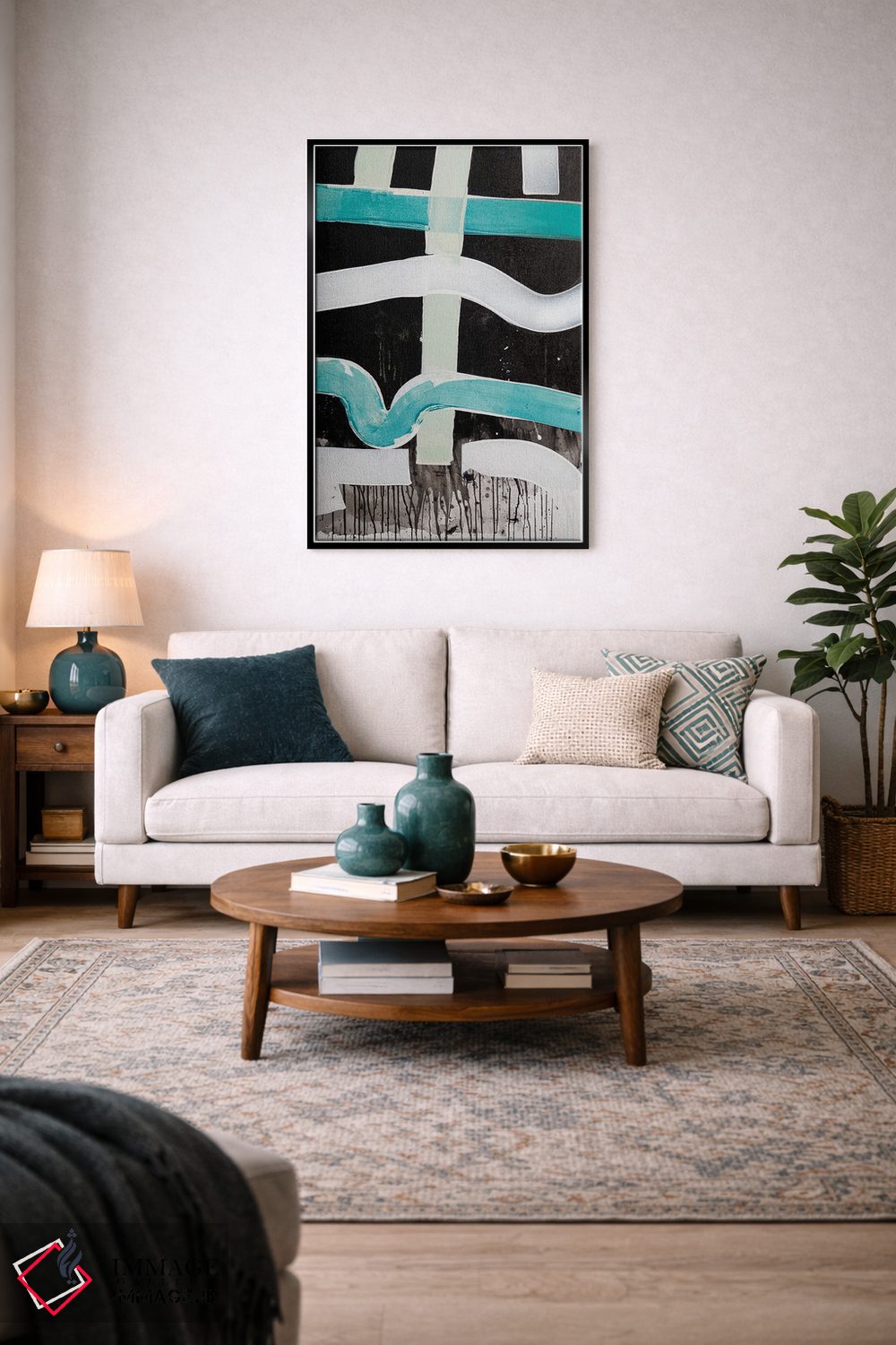 تابلو انتزاعی جکس اثر کنت یانگستروم - D5B