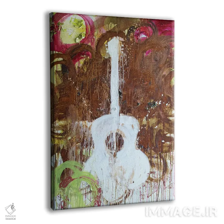 تابلو مدرن موسیقی در وجود من اثر کنت یانگستروم - نمای پرسپکتیو محصول