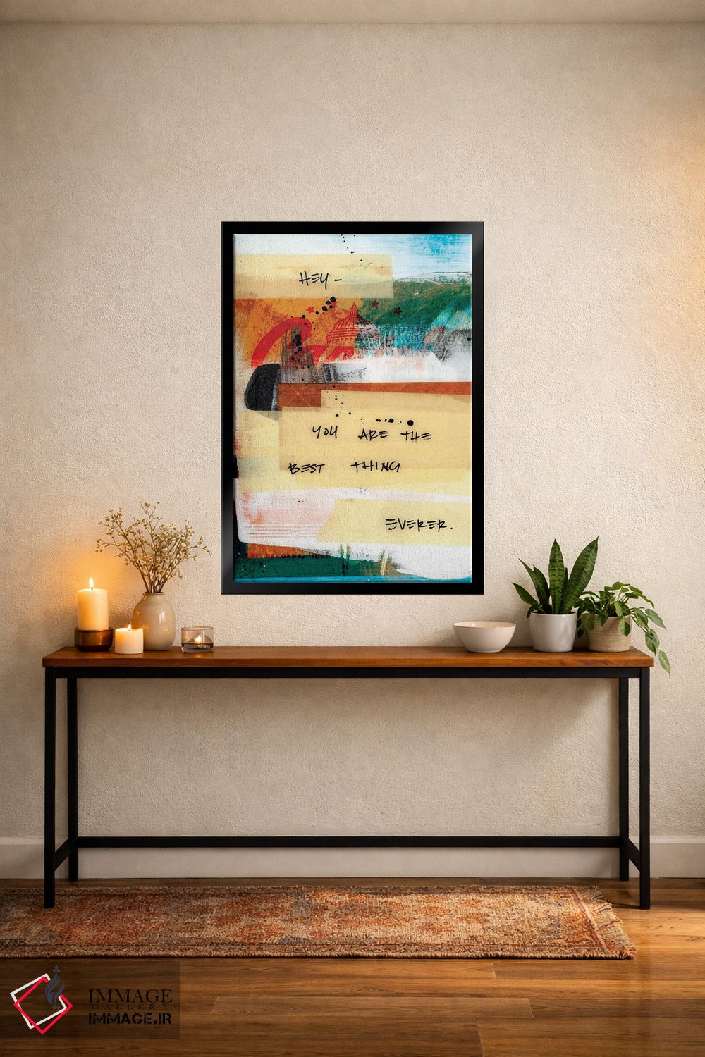 تابلو دکوراتیو بهترین ترین چیز اثر کنت یانگستروم - D5B