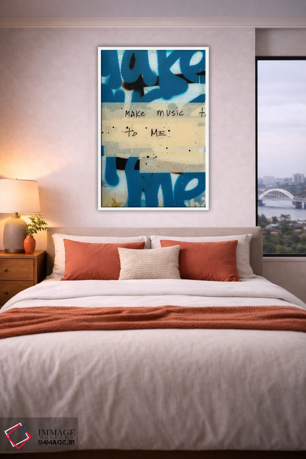 تابلو دکوراتیو برای من موسیقی بساز اثر کنت یانگستروم - D4W