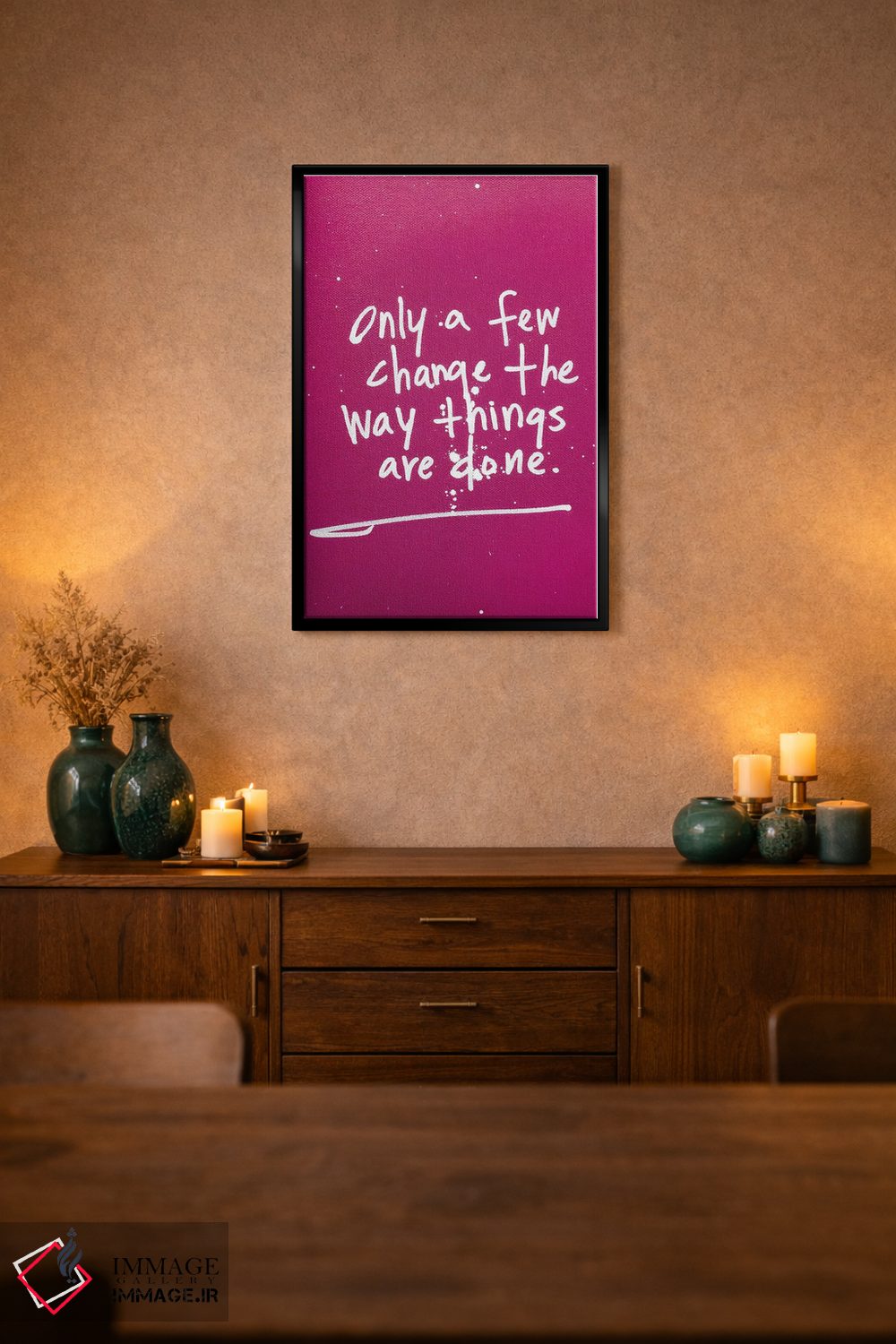 تابلو دکوراتیو فقط چندتا اثر کنت یانگستروم - D3B