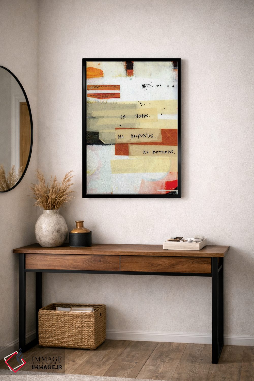 تابلو دکوراتیو بی بازگشت اثر کنت یانگستروم - D4B