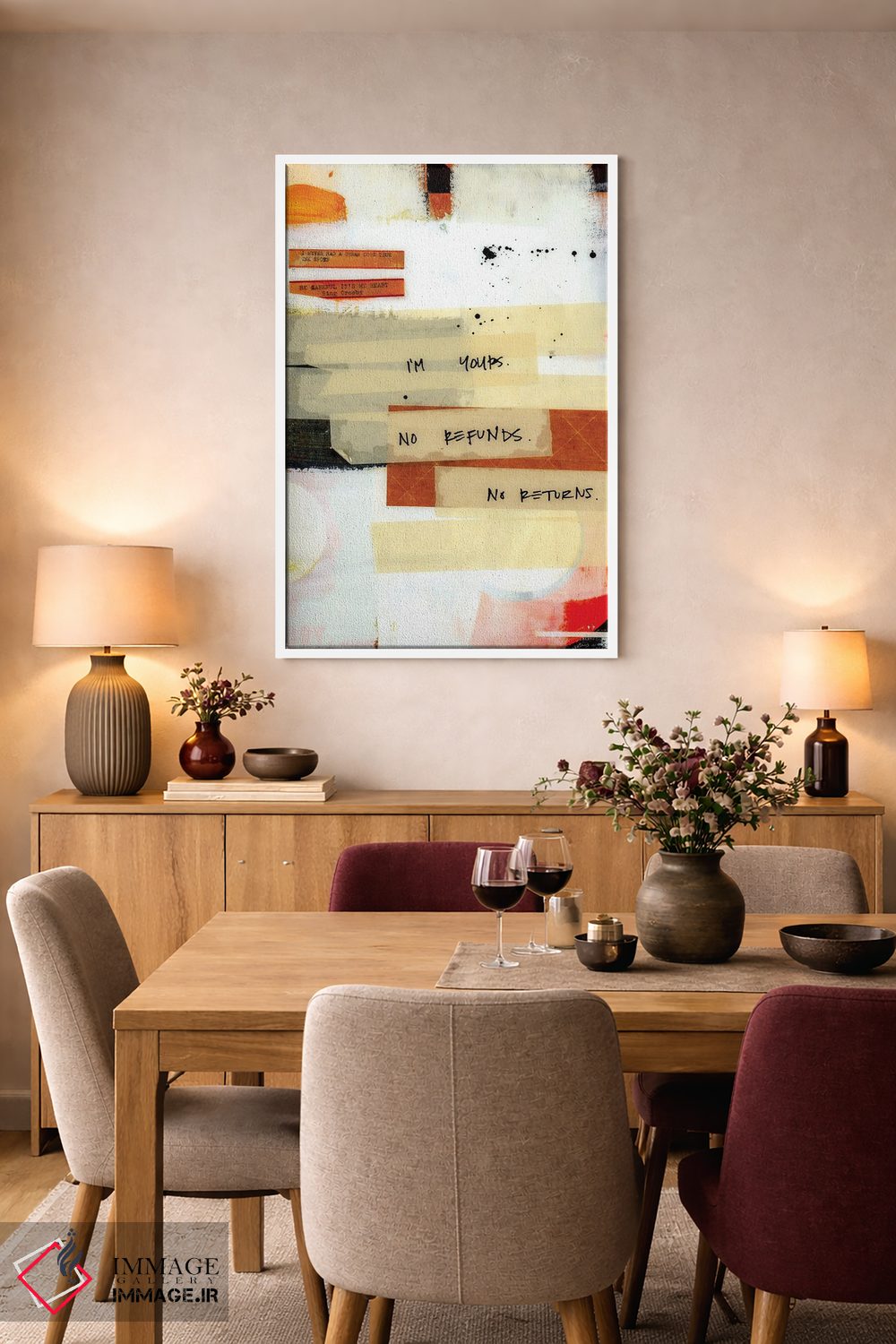 تابلو دکوراتیو بی بازگشت اثر کنت یانگستروم - D5W